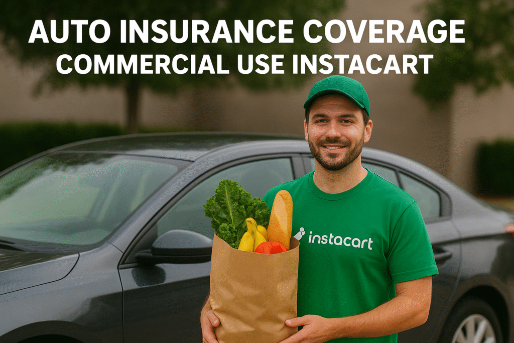 Auto Insurance Coverage for Commercial Use Instacart