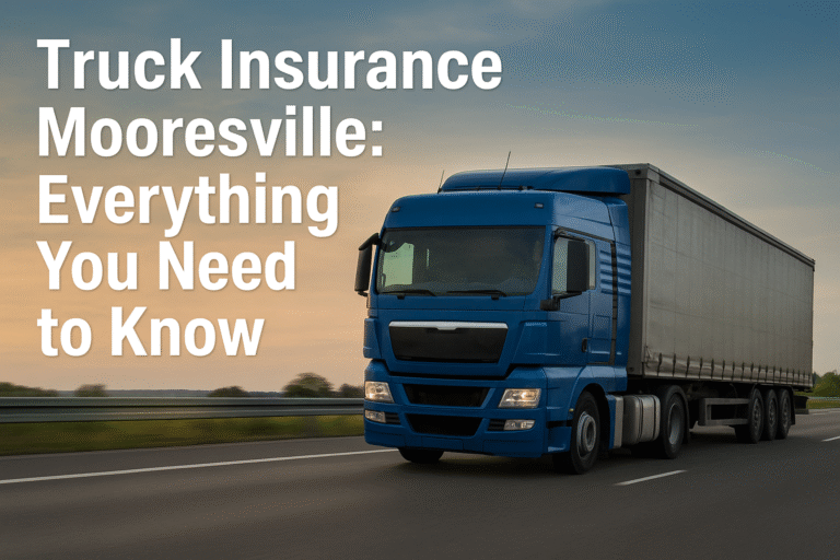Truck Insurance Mooresville: Everything You Need to Know