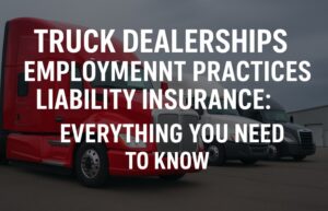 Truck Dealerships Employment Practices Liability Insurance: Everything You Need to Know