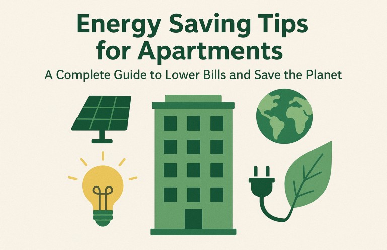 Living in an apartment doesn’t mean you can’t save energy or reduce your utility bills. With a few simple habits and smart changes, you can significantly lower your energy usage and contribute to a greener environment. In this guide, we’ll share practical energy saving tips for apartments that are easy to follow, cost-effective, and perfect for everyday living. Why Energy Saving Matters for Apartment Living Energy saving is more than just lowering your electric bill — it’s about reducing your carbon footprint and conserving resources. In apartments, energy efficiency helps: Lower monthly electricity and water costs Extend the life of appliances Create a more comfortable living space Reduce greenhouse gas emissions Even small changes can make a big difference when it comes to energy conservation. 1. Use Energy-Efficient Lighting Lighting is one of the easiest ways to cut down on energy consumption. Replace old bulbs with LED or CFL lights. Tips: Use LED bulbs—they use up to 80% less energy than traditional bulbs. Turn off lights when leaving a room. Consider smart lighting systems with timers or motion sensors. 2. Adjust Thermostat Settings Wisely Heating and cooling account for the largest portion of your energy bill. Set your thermostat smartly to save both energy and money. Steps to Save Energy: In summer: Keep your thermostat around 78°F (25°C) when you’re home. In winter: Set it to 68°F (20°C) or lower at night. Use a programmable thermostat to automatically adjust temperatures when you’re away. 3. Unplug Unused Electronics Even when turned off, many electronics draw “phantom” energy. Simple Fix: Unplug chargers, TVs, and gaming consoles when not in use. Use a power strip and turn it off with one switch. Avoid standby mode on devices for long periods. 4. Manage Appliance Use Efficiently Appliances like washing machines, dryers, and dishwashers can consume a lot of energy if used carelessly. Smart Usage Tips: Run full loads instead of half loads. Use cold water for laundry whenever possible. Clean dryer lint filters regularly for better efficiency. Air-dry clothes instead of using the dryer. 5. Save Energy in the Kitchen Cooking and cleaning can use more energy than you think. But small changes can make a big impact. Energy-Saving Tips: Use lids on pots to reduce cooking time. Match pot size to burner size. Turn off the oven a few minutes early; residual heat will finish cooking. Avoid opening the refrigerator frequently or keeping it open for too long. 6. Make the Most of Natural Light Apartments often have limited windows, but using natural light can cut energy usage dramatically. Here’s How: Open blinds and curtains during the day to let sunlight in. Use light-colored curtains to reflect sunlight and brighten rooms. Rearrange furniture to maximize daylight exposure. 7. Seal Leaks and Drafts Cool or warm air escaping through windows and doors increases your energy bills. Steps to Fix It: Check for air leaks around doors and windows. Use weather stripping or sealant to close gaps. Add draft stoppers under doors for better insulation. 8. Choose Energy Star Appliances If you’re upgrading your apartment appliances, always go for Energy Star certified models. These use less power without compromising performance. Benefits Include: Reduced energy bills Longer appliance lifespan Lower environmental impact 9. Save Water to Save Energy Heating water uses a surprising amount of energy. By saving water, you also save energy. Quick Tips: Install low-flow showerheads and faucets. Take shorter showers. Fix leaky taps immediately. Run the dishwasher only when full. 10. Practice Smart Habits Daily Sometimes, energy saving comes down to daily awareness. Simple Daily Habits: Turn off lights before sleeping. Close curtains at night to retain heat in winter. Avoid using high-energy appliances during peak hours. Encourage roommates to adopt energy-saving habits too. Energy Saving Checklist for Apartments Area Action Benefit Lighting Replace bulbs with LEDs 80% less energy usage Heating & Cooling Use programmable thermostat Lower energy bills Electronics Unplug devices Reduce phantom load Water Install low-flow fixtures Save energy & water Windows & Doors Seal gaps Better insulation FAQs About Energy Saving Tips for Apartments 1. How can I save energy without spending money? You can save energy by unplugging devices, turning off unused lights, using natural light, and adjusting thermostat settings — all free actions that make a big difference. 2. Do energy-efficient bulbs really make a difference? Yes! LED bulbs last longer and use up to 80% less electricity than traditional bulbs. 3. What’s the best temperature to set for energy saving? Keep it around 78°F (25°C) in summer and 68°F (20°C) in winter for optimal savings. 4. Can small apartments really make a big energy impact? Absolutely! When many apartment dwellers make small changes, the overall energy reduction is significant. 5. How can renters improve insulation? Use removable window film, draft stoppers, and heavy curtains to reduce air leaks without making permanent changes. Conclusion Saving energy in an apartment doesn’t have to be complicated or expensive. By following these energy saving tips for apartments, you can reduce your bills, stay comfortable, and help protect the environment. Small, consistent efforts—like using efficient lighting, sealing leaks, and unplugging electronics—make a lasting difference. Start implementing these steps today and enjoy a greener, more energy-efficient home!